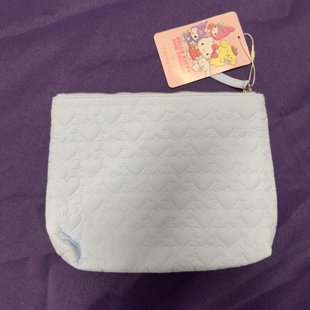 Hello Kitty & Friends Pochacco Quilted Cosmetic Bag Blue Primark Exclusive – NWT - Picture 2 of 5